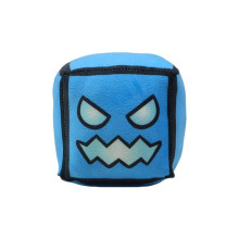 (Blue Demon) Game Geometry Dash Character Plush Cushion Stuffed Toy Gift Expression Block
