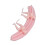 Séparateur d’extensions de cils en silicone rose réutilisable 15