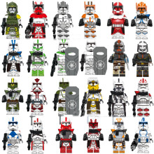 (24PCS Star Wars - 5) 24PCS Star Wars Minifigures Minifigures Kid Toys Gift Fit Lego