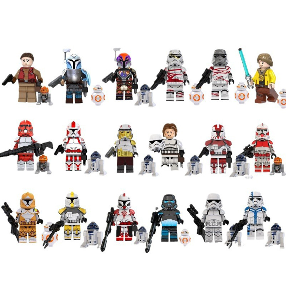 Photos - Action Figures / Transformers  24PCS Star Wars Minifigures Minifigures Kid Toys Gift Fit Lego(24PCS Star Wars - 8)