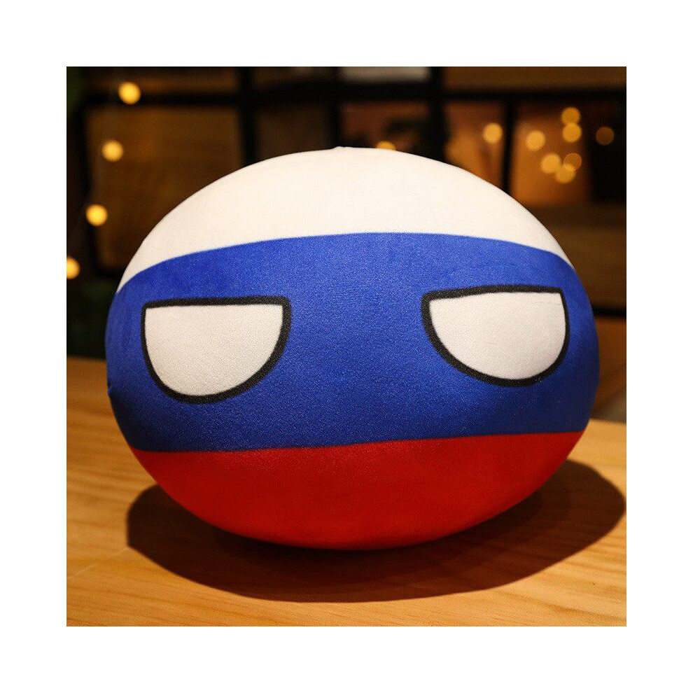(Russia, 40cm) Series Plush Latest Polandball Plush Toys Anime Countryball Doll Pillow Plush-image-OPC-PJD578J-NEW