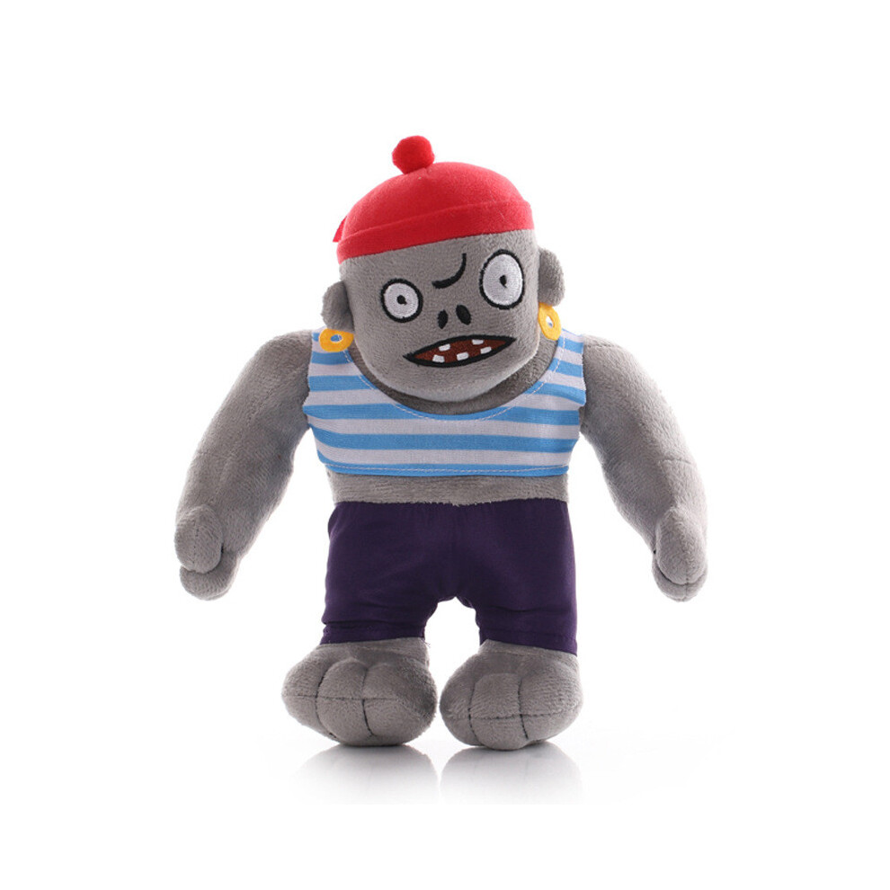 (#33 Vest) Vs 30Cm122" Plants Zombies Plush Toys Hats Pirate Duck Plush Doll Stuffed Toy Blue