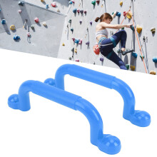 1 paio di maniglie per parco giochi 24x7 cm / 9,4x2,8 in blu