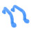 Large Blue Playground Handles for Safe Climbing Frames & Playsets 16