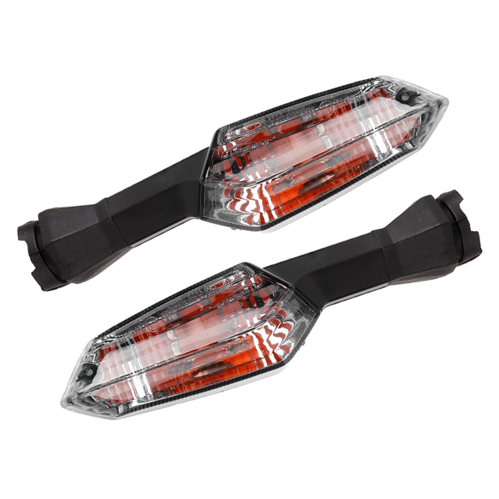 Smoked Led Turn Signal Indicators For Kawasaki Z250 Z750r Motorcycles Black 5091334586129