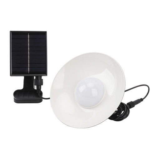 Solar Umbrella Light with Remote, 1200mAh, Warm LED Brightness
