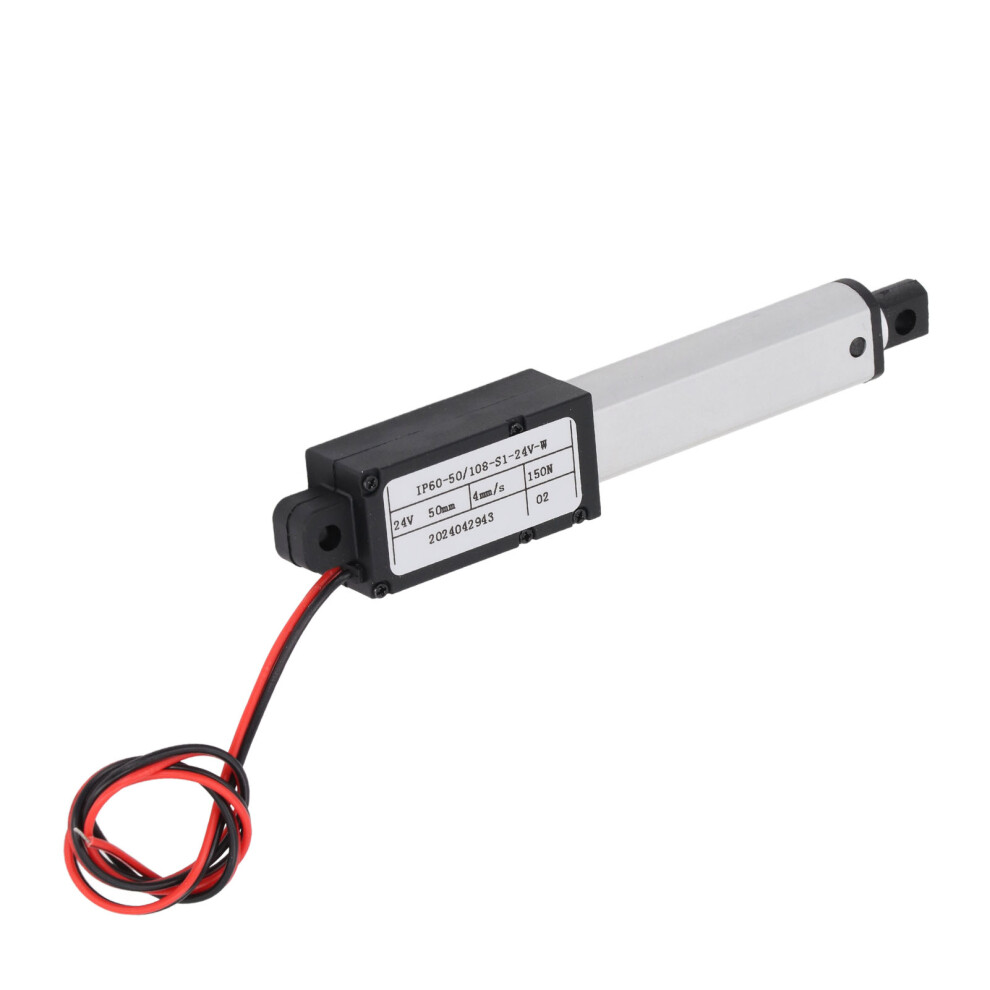 150N Electric Mini Linear Actuator 50Mm Stroke Dc24v For Industrial & Home Use 3131334587879