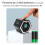Timer CT06 7,5x6,5x6,5 cm 2*AAA Nero/Bianco/Argento 11