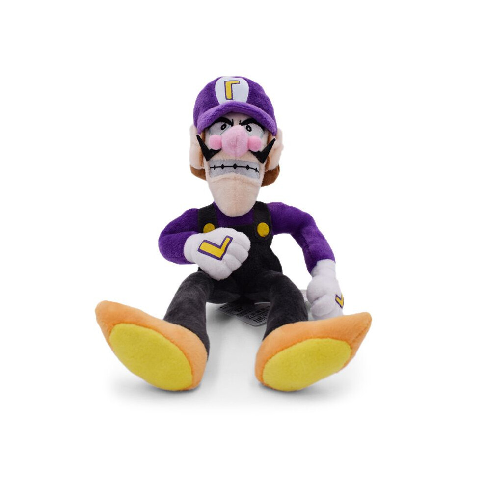 (Waluigi) Bros Mario Super Plush Doll Wario Waluigi Stuffed Toy Gift Cartoon Anime Game