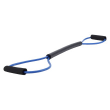 Elastico di resistenza blu con manico da 25 libbre - pugilato