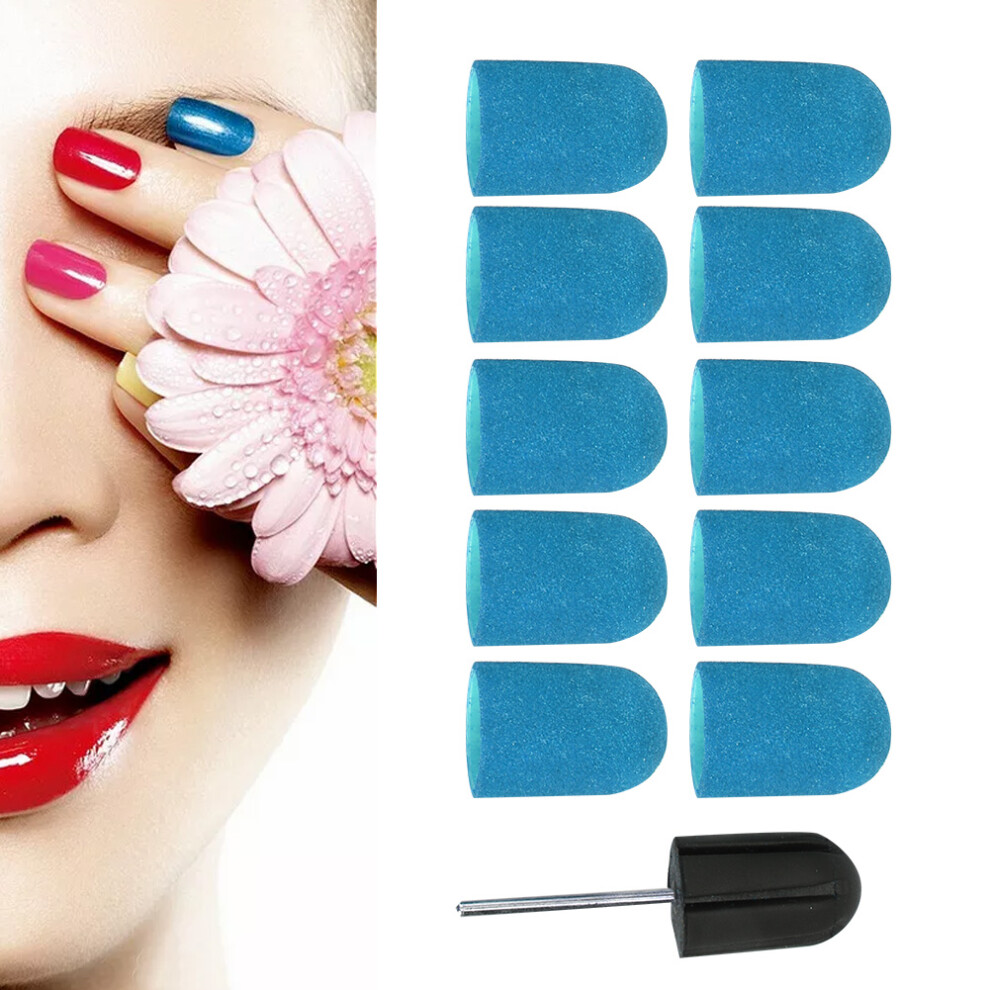 16x25mm Blue Nail Art Sanding Band for Polishing & Trimming Nails