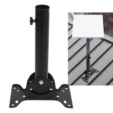 V2 Satelliten-Dachmontage-Kit schwarz SS 180x120x3mm