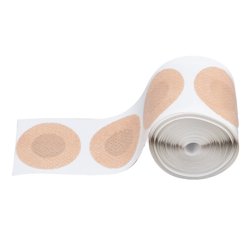 50 Paare Nippelabdeckungen, 4,5 cm, Hautfarbe