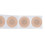 50 Paare Nippelabdeckungen, 4,5 cm, Hautfarbe 12