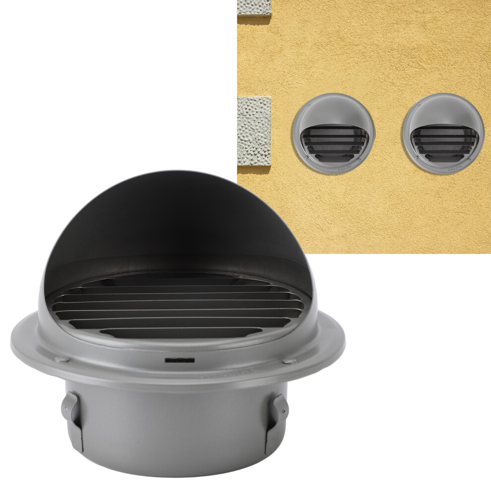 Weatherproof Stainless Steel Louvered Exhaust Vent Cover For Homes 9301334590320