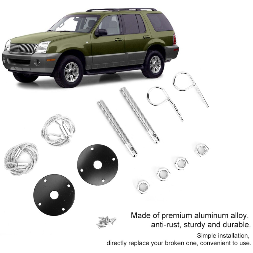High-Quality Racing Hood Pin Lock Kit For All Vehicle Models 8001334590641
