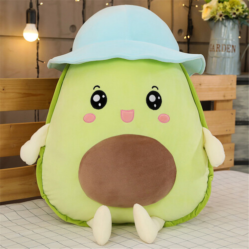 Peluche Almohada De Aguacate Suave Y Esponjoso – Cojín Fruta De 30 Cm – Regalo Ideal Para Niños Y Niñas