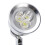 Foco LED de lectura blanco 5500K de aluminio 11