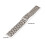Correa de reloj de acero inoxidable de 20 mm, plateada, 17,2 cm/2 cm 2