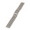 Correa de reloj de acero inoxidable de 20 mm, plateada, 17,2 cm/2 cm 1