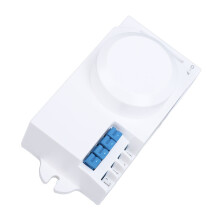 Interruttore radar a microonde da 5,8 GHz 1200 W 90x41x39 mm Bianco