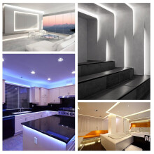 Control remoto táctil LED RGB 12-24V 6 teclas
