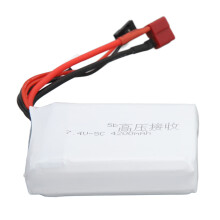 RC 7,4V 4200mAh Lithiumbatterie Leichtgewicht mit Überladungsschutz T-Stecker RC Batterien für RC-Spielzeug
