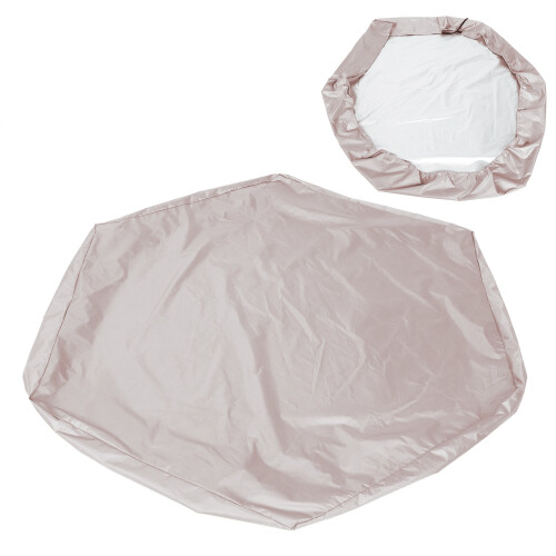 Weatherproof Hexagonal Sandpit Cover: 190T Polyester Year-Round Use