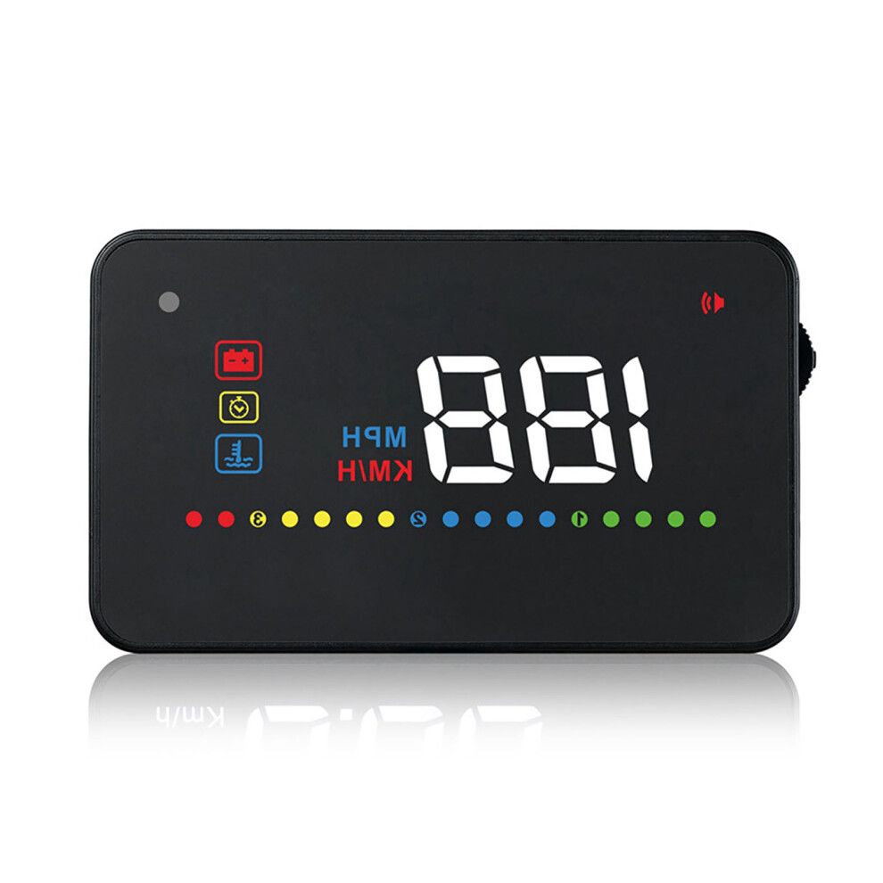 A200 Hud Universal 3.5In Car Head Up Display Speedometer Obd2 Windshield Projector 9401334593168