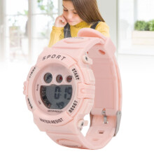 Pink Digital Kinderuhr 200mAh 43.7mm 16.5mm 245mm