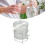 Dispenser per bevande in PE trasparente con rubinetto e supporto 36.37oz 16