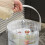 Dispenser per bevande in PE trasparente con rubinetto e supporto 36.37oz 7