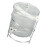 Dispenser per bevande in PE trasparente con rubinetto e supporto 36.37oz 12