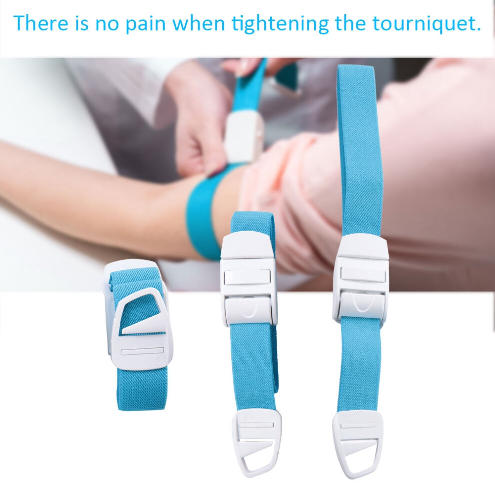 Blue Tourniquet 6-Pack: Emergency Medical & Outdoor Survival Tool