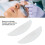 Aste in silicone per lash lift S - Sparkle Clear White 4