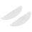 Aste in silicone per lash lift S - Sparkle Clear White 14