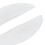 Aste in silicone per lash lift S - Sparkle Clear White 8