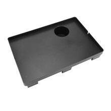 Bedside Shelf Clip-On Nightstand Tray, Removable Bedside Organizer for Bedroom Dorm | Black