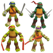 Teenage Mutant Ninja Turtles Classic Collection 5" Actionfigur Kinder Spielzeug 4 Stück