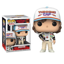 (Dustin,10cm/3.94in)Funko Pop 1240 Dustin 1250 Eddie Stranger Things Spielzeug Handarbeit Puppe Geschenk Ornament