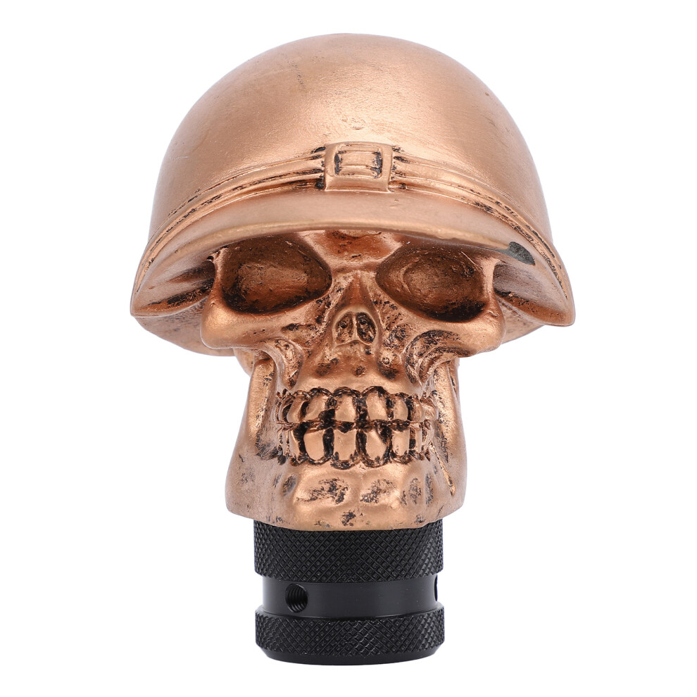 Resin Skull Shift Knob With 3 Adapters For Most Manual Cars 8251334600677