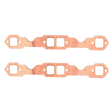 2pcs Copper Exhaust Gaskets for SBC Chevy 283-350-400 Engines
