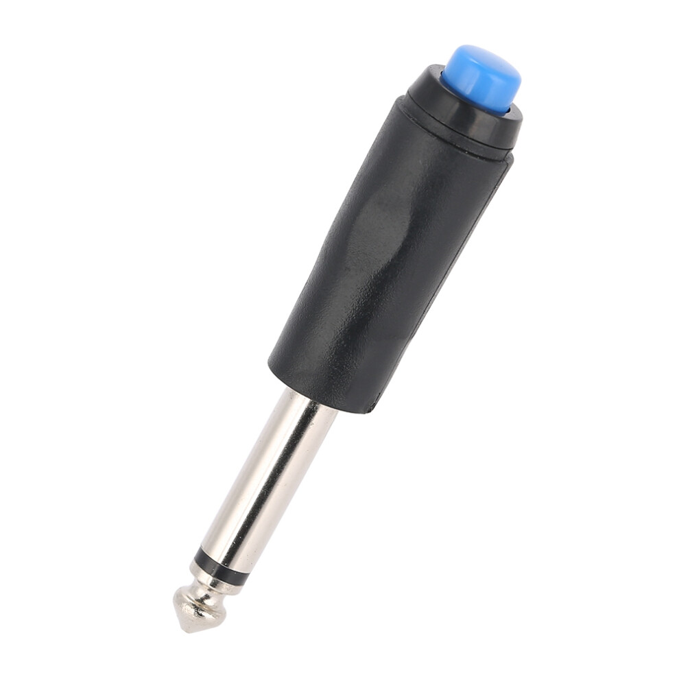 Wireless Tattoo Machine Foot Pedal Switch Plug Alloy, Easy Plug-and-Play