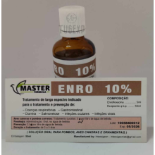Pigeon Product Enro 10 Enrofloxacin 10% 50ml Liquid for Birds
