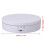 White USB Motorized Rotating Display Stand, 3 Speeds, Adjustable Angle 2