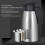 Caraffa termica per caffè 201 da 2L argento 13x29x8.5cm 9