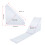 2 pezzi contenitore Tri Sandwich trasparente 13x13x8 cm 2