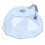 Coperchio per cibo da microonde blu, 26x11 cm, anti-spruzzo 13