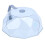 Coperchio per cibo da microonde blu, 26x11 cm, anti-spruzzo 1