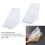 2 pezzi contenitore Tri Sandwich trasparente 13x13x8 cm 4
